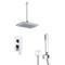 Ceiling Rain Shower System with Handheld, Rain Shower Head, Shower Faucet Set